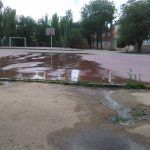 Reparación rotura de agua colegio San Pablo