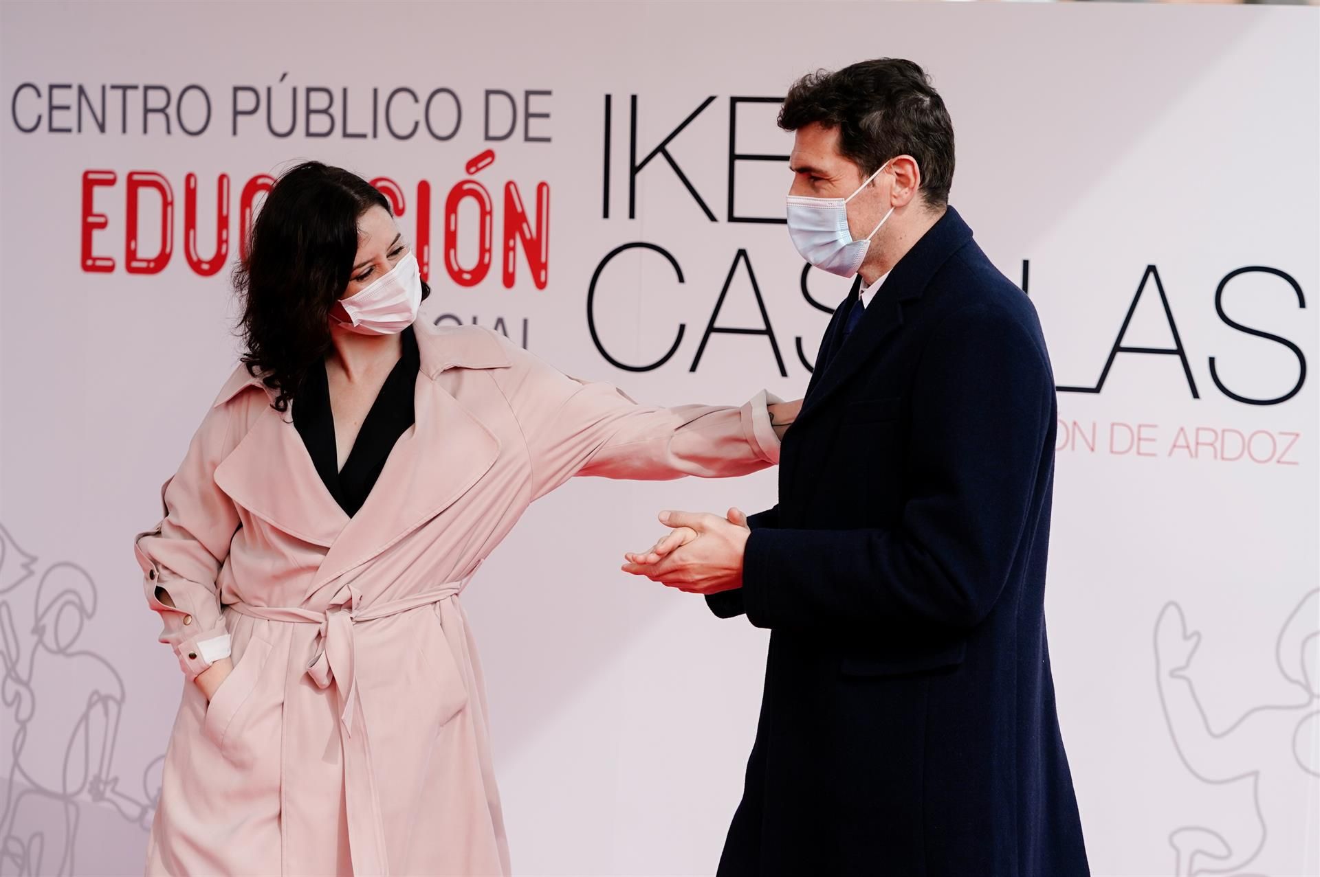 Iker Casillas y Díaz Ayuso