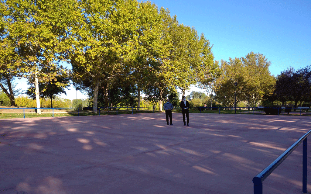 Renovación pista skate Los Fresnos